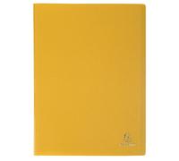Exacompta - Réf. 8569E - 1 Protège-documents OPAK - 60 pochettes grainées antireflet - 120 vues - pour format A4 - dimensions 24 x 32 cm - couverture en polypro souple - couleur jaune
