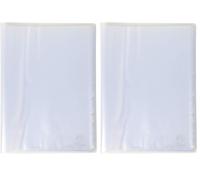 Exacompta - Réf. 85869E - 1 Protège-documents Chromaline - 80 pochettes cristal lisse - 160 vues - pour A4 - dim 24 x 32 cm - couverture en polypro translucide semi-rigide - 5 couleurs aléatoires