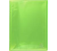 Exacompta - Réf. 85970E - 1 Protège-documents Iderama - 100 pochettes cristal lisse - 200 vues - pour A4 - dim 24 x 32 cm - couverture en polypro semi-rigide - 10 couleurs aléatoires