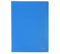 Exacompta - Réf. 88100E - 1 Protège-documents OPAK - 100 pochettes cristal lisse - 200 vues - pour format A4 - dimensions 24 x 32 cm - couverture en polypro semi-rigide - 8 couleurs aléatoires