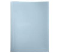 Exacompta - Réf. 88110E - 1 Protège-documents Bee Blue - 20 pochettes cristal lisse - 40 vues - pour A4 - dim 24 x 32 cm - couverture en PP recyclé semi-rigide - 4 couleurs aléatoires
