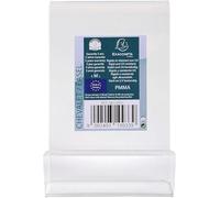 Exacompta - Réf. 88158D - 1 Chevalet support d'objet taille M - Dimensions Prof. 75 x Haut. 100 x larg. 100 mm - PMMA (acrylique) art de la table, support menu, livre, informatique - Couleur Cristal