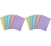 Exacompta - Réf. 88570E - 1 Protège-documents Chromaline Pastel - 50 pochettes cristal lisse - 100 vues - pour A4 - dim 24 x 32 cm - couverture en polypro recyclé translucide - 5 couleurs aléatoires