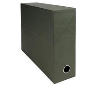 Exacompta Boîte de classement A4 - Dos 9 cm - Noir - Lot de 5