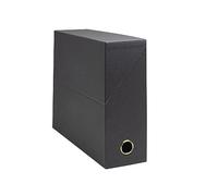 Exacompta Boîte de classement OfficeByMe en carton - Dos 9 cm - Noir