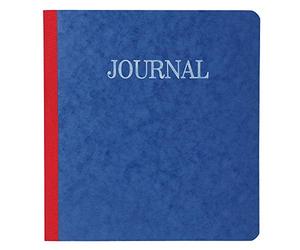 Exacompta - Réf. 900E - 1 Piqûre JOURNAL - Numérotée - Format vertical - Dimensions extérieures : 21 x 19 cm - 80 pages - Couleurs aléatoires : Bleu - Jaune - Rouge - Vert