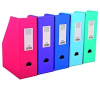 Exacompta 90180E Lot de 5 Porte revues Multicolore Multicolore G