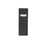 Exacompta - Réf. 90601E - 1 porte-revues Office By Me, pour les catalogues, magazines,rangement pour documents format A4 et A4+ - Dimensions Long 31,2 x larg 10,6 x Haut 26,5 cm - Coloris noir