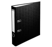 Exacompta - Réf. 915401B - Carton de 20 classeurs à levier A4 - Dos 50 mm - Mécanique 50 mm - Dimensions extérieures : 32x29 cm - Format à classer A4 - Noir