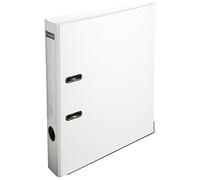 Exacompta - Réf. 915402B - 1 Classeur à levier A4 - Dos de 50 mm - Mécanique 50 mm - Dimensions extérieures : 32 x 29 x 5 cm - Format à classer A4 - Coloris : Blanc