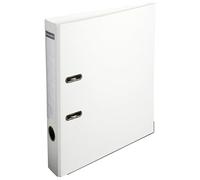 Exacompta - Réf. 915402B - Carton de 20 classeurs à levier A4 - Dos 50 mm - Mécanique 50 mm - Dimensions extérieures : 32x29 cm - Format à classer A4 - Blanc