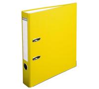 Exacompta - Réf. 915404B - Carton de 20 classeurs à levier A4 - Dos 50 mm - Mécanique 50 mm - Dimensions extérieures : 32x29 cm - Format à classer A4 - Jaune