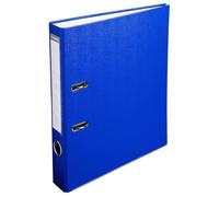 Exacompta - Réf. 915407B - Carton de 20 classeurs à levier A4 - Dos 50 mm - Mécanique 50 mm - Dimensions extérieures : 32x29 cm - Format à classer A4 - Bleu