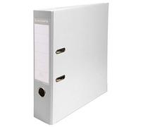 Exacompta - Réf. 918402B - Carton de 20 classeurs à levier A4 - Dos 80 mm - Mécanique 80 mm - Dimensions extérieures : 31,8 x 28,4 x 8 cm - Format à classer A4 - Coloris : Blanc