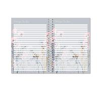 Exacompta - Réf GS015Z Carnet A5 Things To Do - Papier 90 g/m² - 149 mm x 210 mm - 40 feuilles de papier ligné avec motif fleur et abeille - Idéal pour s'organiser