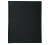 EXACOMPTA Registre 32x25cm 5x5 folioté 200 pages - Noir
