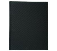 EXACOMPTA Registre 32x25cm 5x5 folioté 300 pages - Noir