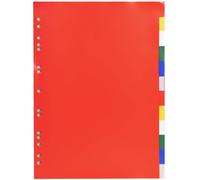 Exacompta Répertoire A4 PP blanco 12 pcs