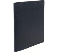 EXACOMPTA Ringbuch Karton, 2-Ring-Mechanik, DIN A4, schwarz