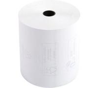 Exacompta – Rouleau de papier pour reçus 8 cm x 72 m 55 g/m² – boîte 6 rouleaux