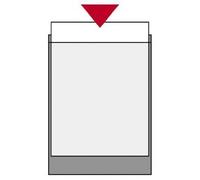 Generique Etui Exacompta PVC double A4 - Sachet de 10