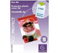 Exacompta : Sachet de 10 étuis de protection simple 10.5 x 14.8 cm G