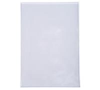 EXACOMPTA Sachet de 10 étuis de protection simples PVC Haute Qualité 30/100e - 24x32cm - Cristal