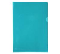 EXACOMPTA Sachet de 10 pochettes coin PVC lisse haute résistance 13/100e - A4 - Vert