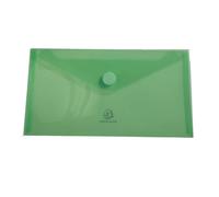 EXACOMPTA Sachet de 5 mini pochettes-enveloppes polypropylène - 25x13,5cm - Couleurs assorties