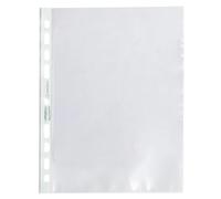EXACOMPTA Sachet de 50 pochettes perforées PP recy orever 6/100e - A5 - Translucide