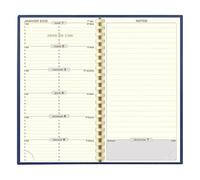 EXACOMPTA Semainier 1S/2P note + rép ft 17,5x9cm