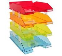 EXACOMPTA Set de corbeilles à courrier COMBO MIDI, A4, G