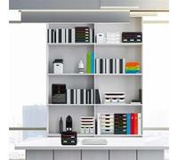 Exacompta Set de Tiroirs Bureau Small-Box avec 3 Tiroirs Noir Organisateur Noir G