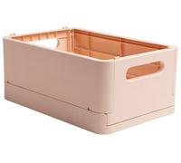 Exacompta Smartcase Boîte de Rangement Pliable 27,6x18,8x12cm Nude