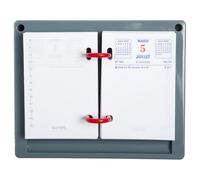 Exacompta - 35576E - Socle en plastique gris pour bloc-pratic - Gris