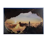 EXACOMPTA Sous-main rigide PVC Personnalisable KreaCover - 37,5x57,5 cm - Bleu
