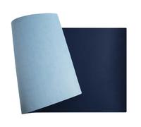 Exacompta Sous-mains souple 40 x 80 cm - Bleu marine / Ciel