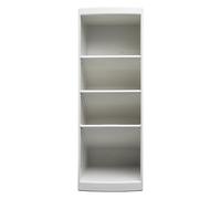 Exacompta Tour de rangement Autentik 4 compartiments 11 x 8,3 x 23 cm Blanc