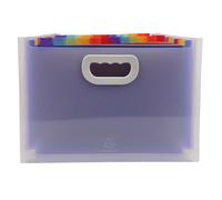 EXACOMPTA Trieur Maxi 24 compartiments polypropylène Crystal - Cristal