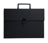 EXACOMPTA TRIEUR VALISETTE ÉCONOMIQUE 20 COMPARTIMENTS - Noir