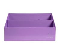 EXACOMPTA Trieur vertical / porte lettres 3 compartiments carton Aquarel - Mauve