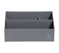 EXACOMPTA Trieur vertical / porte lettres 3 compartiments carton Teksto - Couleurs assorties