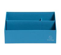 EXACOMPTA Trieur vertical / porte lettres 3 compartiments carton Teksto - Turquoise