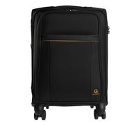 Exacompta Valise cabine 4 roues Exactive - Poignée télescopique et cadenas inclus - Noir