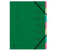 Exacompte Trieur 7 Cases, Vert 1 Unité(S)