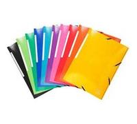 Exacompta Chemise 3 Rabats Élastiques Max Capacité Iderama Carte Pelliculée 425g Violet