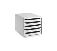 Exacompta Module de classement Big Box 5 tiroirs – corps et tiroirs gris