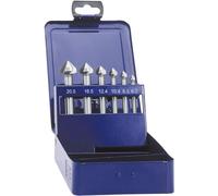 Exact 05540 Lot de mèches coniques DIN 335C acier rapide HSS 90 Diamètre 6,3-20,5 mm