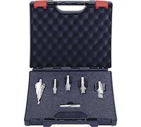 exact! Assortiment de tarauds 05979 – 6 pièces HSS coupe à droite DIN EN 60423 7–32,5 mm pour câbles