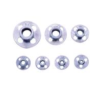 Exact 15198 Set de guides pour filière 7 pièces Adapté pour (tarauds) filière Ø 25 x 9 M3 - M12 DIN 225